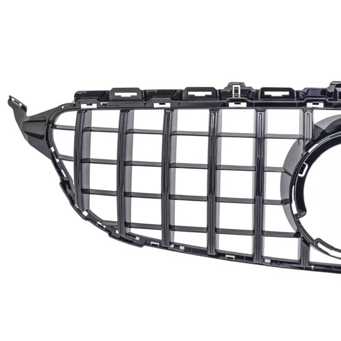 Juodos, blizgios grotelės skirtos Mercedes-Benz W205 (2018-) - Image 2