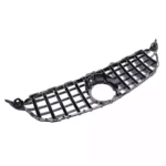 Juodos, blizgios grotelės skirtos Mercedes-Benz W205 (2018-) - Image 4