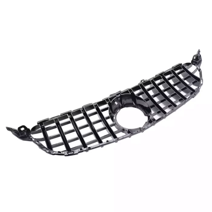 Juodos, blizgios grotelės skirtos Mercedes-Benz W205 (2018-) - Image 4