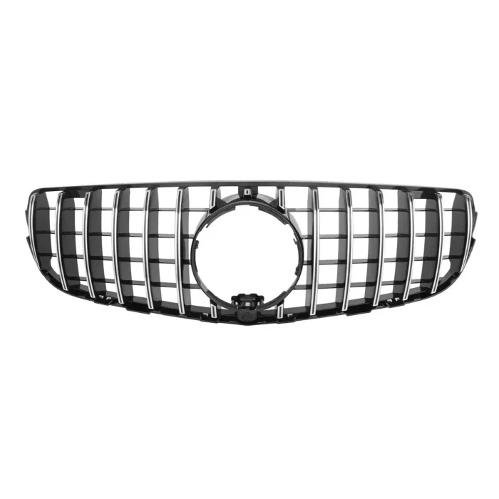 Juodos, chrominės grotelės skirtos Mercedes-Benz X253 - Image 2