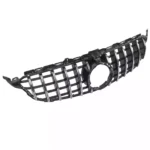 Juodos, chrominės grotelės skirtos Mercedes-Benz W205 (2018-) - Image 3