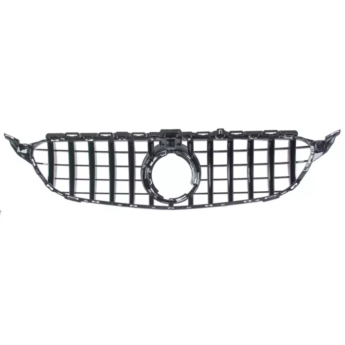 Juodos, chrominės grotelės skirtos Mercedes-Benz W205 (2018-) - Image 4