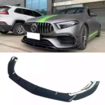 Juodas, blizgus priekinis pažeminimas skirtas Mercedes-Benz W177 (2018-)