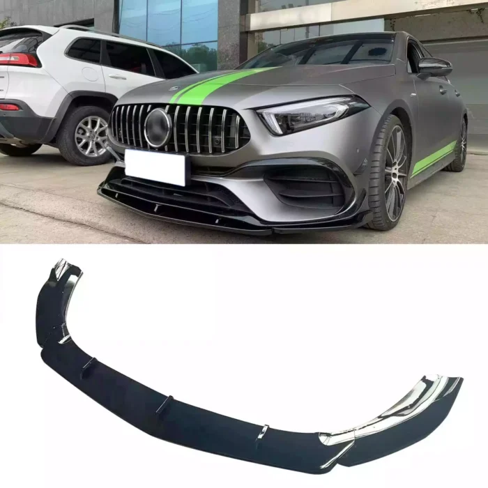 Juodas, blizgus priekinis pažeminimas skirtas Mercedes-Benz W177 (2018-) - Image 1