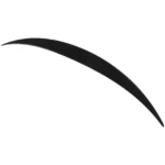 Juodas, blizgus spoileris skirtas Mercedes-Benz W206 (2021-) - Image 2