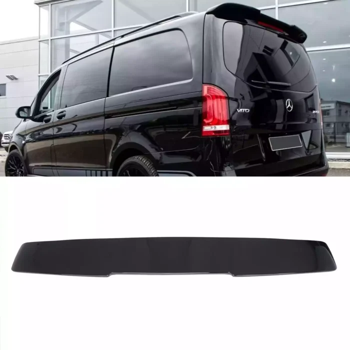 Juodas, blizgus spoileris skirtas Mercedes-Benz Vito W447 W448 - Image 1
