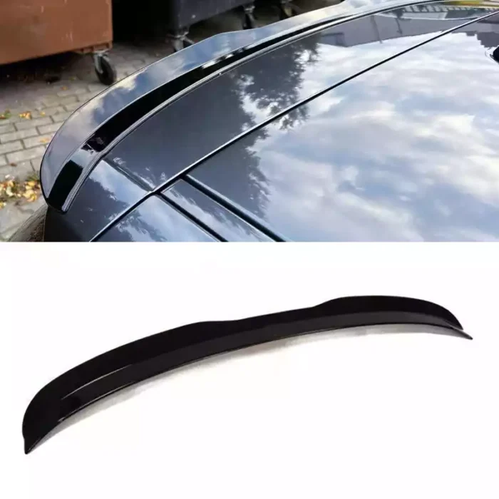 Juodas, blizgus spoileris skirtas BMW F20 (2011-2015) - Image 1