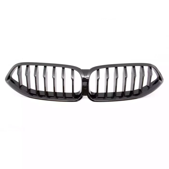 Juodos, blizgios, viengubos grotelės skirtos BMW G14, G15, G16 - Image 2