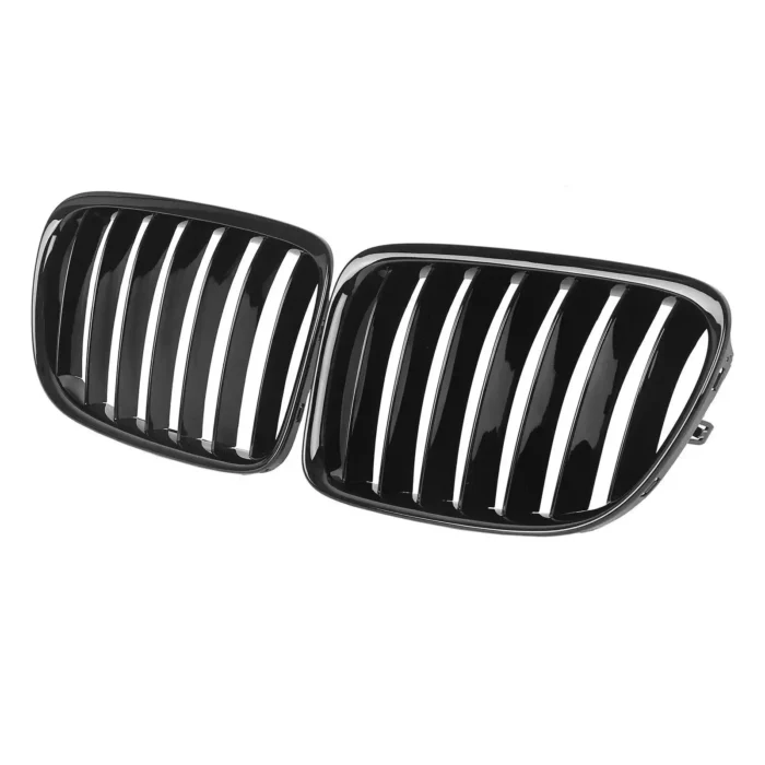 Juodos, blizgios, viengubos grotelės skirtos BMW E84 - Image 1