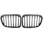 Juodos, blizgios, viengubos grotelės skirtos BMW E84 - Image 2