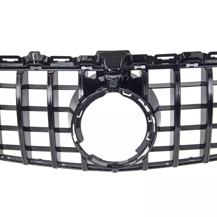 Juodos, blizgios grotelės skirtos Mercedes-Benz W205 (2018-) - Image 3