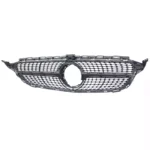 Juodos, blizgios grotelės skirtos Mercedes-Benz W205 (2018-) - Image 4