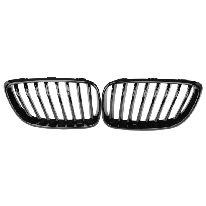 Juodos, blizgios, viengubos grotelės skirtos BMW F22, F23 - Image 2