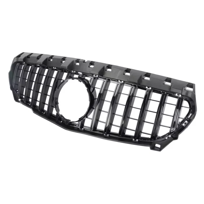 Juodos, blizgios grotelės skirtos Mercedes-Benz C117 (2013-2016) - Image 1