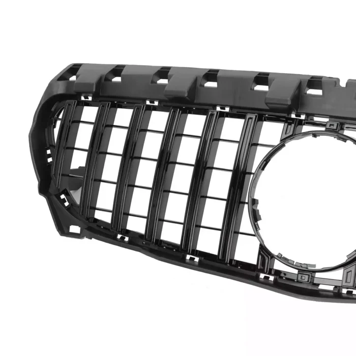 Juodos, blizgios grotelės skirtos Mercedes-Benz C117 (2013-2016) - Image 3