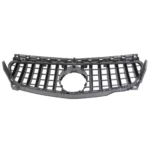 Juodos, blizgios grotelės skirtos Mercedes-Benz C117 (2013-2016) - Image 4