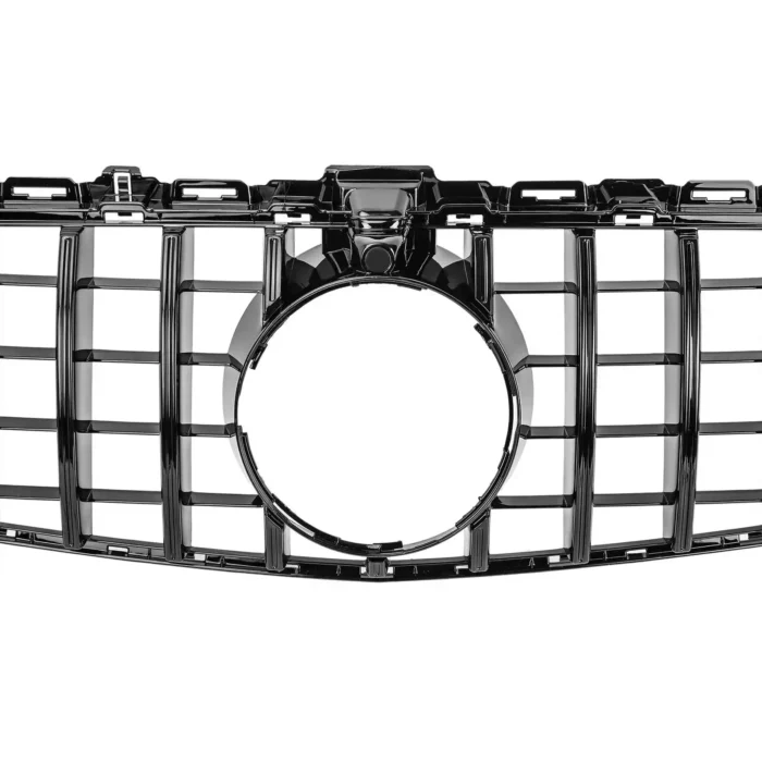 Juodos, blizgios grotelės skirtos Mercedes-Benz W205 (2014-2018) - Image 2