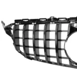 Juodos, blizgios grotelės skirtos Mercedes-Benz W205 (2014-2018) - Image 3