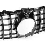 Juodos, blizgios grotelės skirtos Mercedes-Benz W205 (2014-2018) - Image 5