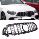 Juodos, chrominės grotelės Mercedes-Benz W213 (2020-)