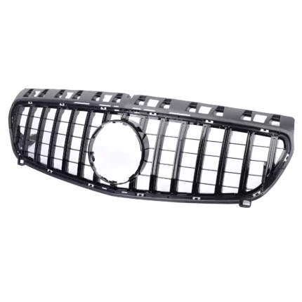 Juodos, blizgios grotelės skirtos Mercedes-Benz W176 (2012-2015)