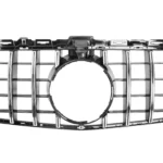 Juodos, chrominės grotelės skirtos Mercedes-Benz W205 (2014-2018) - Image 2