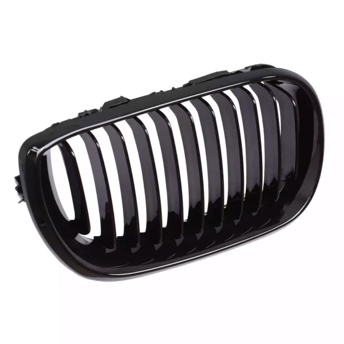 Juodos, blizgios, viengubos grotelės skirtos BMW E46 (2001-2005) - Image 3