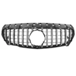 Juodos, chrominės grotelės skirtos Mercedes-Benz C117 (2013-2016) - Image 2