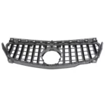 Juodos, chrominės grotelės skirtos Mercedes-Benz C117 (2013-2016) - Image 4