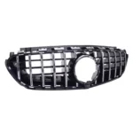 Juodos, chrominės grotelės skirtos Mercedes-Benz W213 (2016-2020)