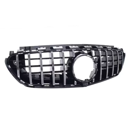 Juodos, chrominės grotelės skirtos Mercedes-Benz W213 (2016-2020)