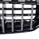 Juodos, chrominės grotelės skirtos Mercedes-Benz W213 (2016-2020) - Image 3