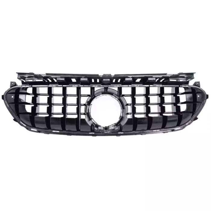 Juodos, chrominės grotelės skirtos Mercedes-Benz W213 (2016-2020) - Image 4