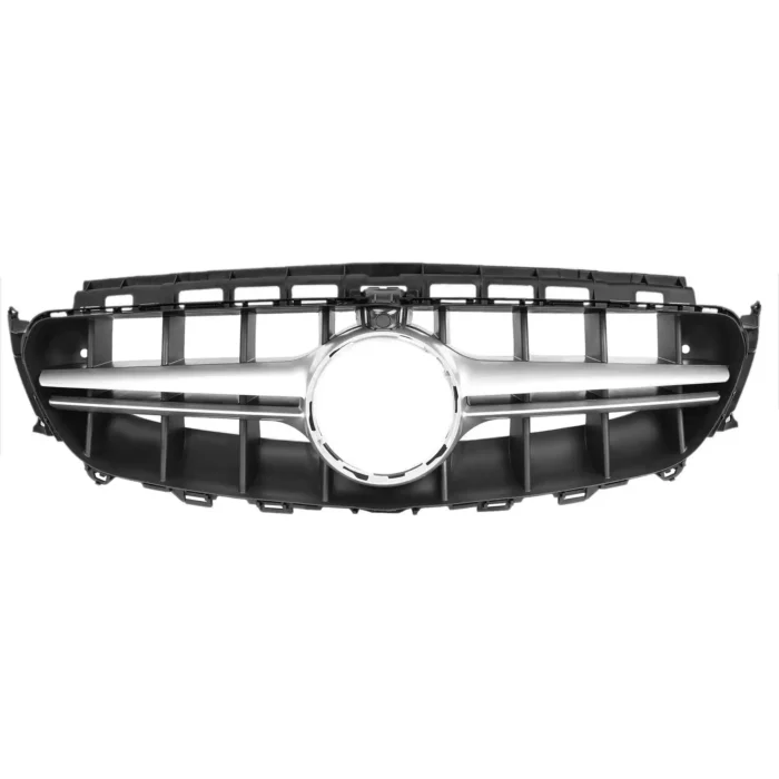 Juodos, chrominės grotelės skirtos Mercedes-Benz E-klasės W213 (2016-2020) - Image 2