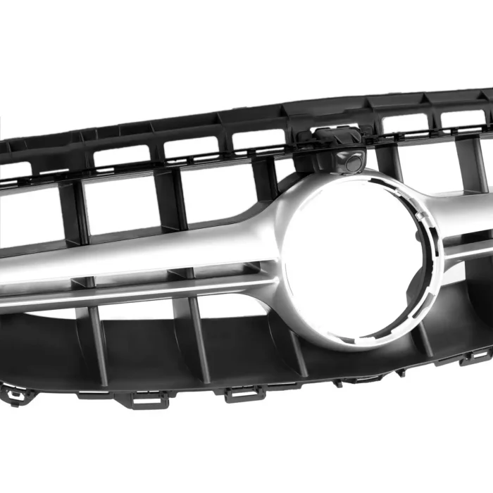 Juodos, chrominės grotelės skirtos Mercedes-Benz E-klasės W213 (2016-2020) - Image 4