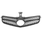 Juodos, chrominės grotelės skirtos Mercedes-Benz W204 - Image 3