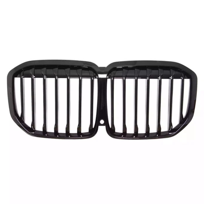 Juodos, blizgios, viengubos grotelės skirtos BMW G07 (2019-) - Image 2