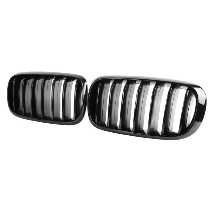 Juodos, blizgios, viengubos grotelės skirtos BMW F15, F16 - Image 1