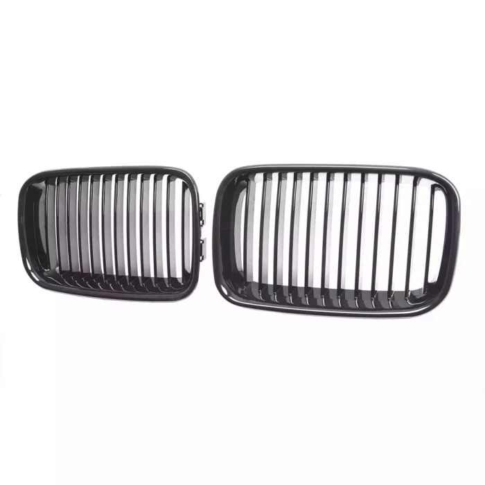 Juodos, blizgios, viengubos grotelės skirtos BMW E36 (1990-1996) - Image 1