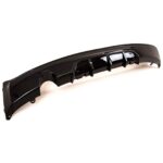 Juodas, blizgus (1x0) galinio buferio difuzorius skirtas BMW F22, F23 - Image 2